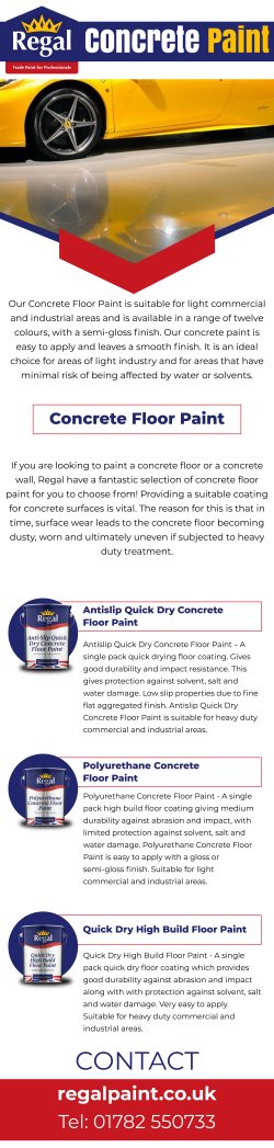 Long-lasting Brilliance – Protect and Beautify with Concrete Paint!