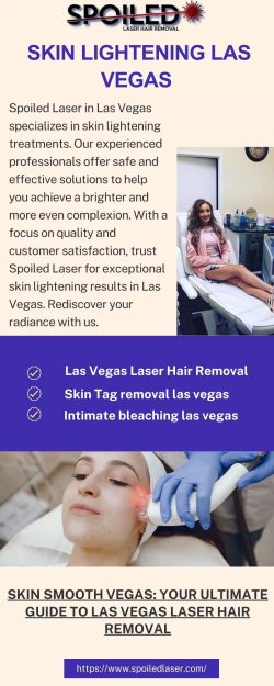 Consult with Spoiled Laser for Skin Lightening services in las vegas