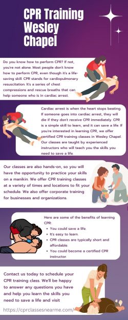 Select The Best And Perfect CPR Training Wesley Chapel