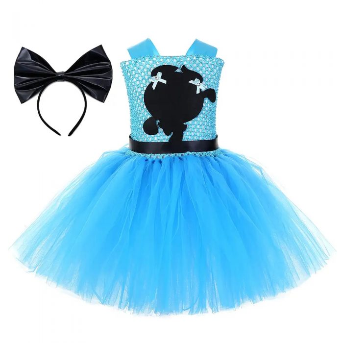 Powerpuff Girls Costume, Bubbles Girl Gauze Dress $39.95