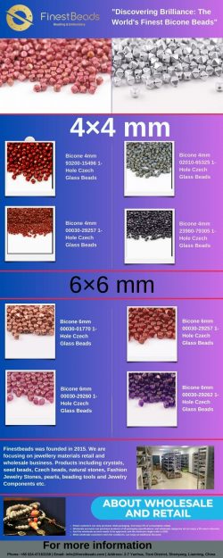 Discovering Brilliance: The World’s Finest Bicone Beads – Finest Beads