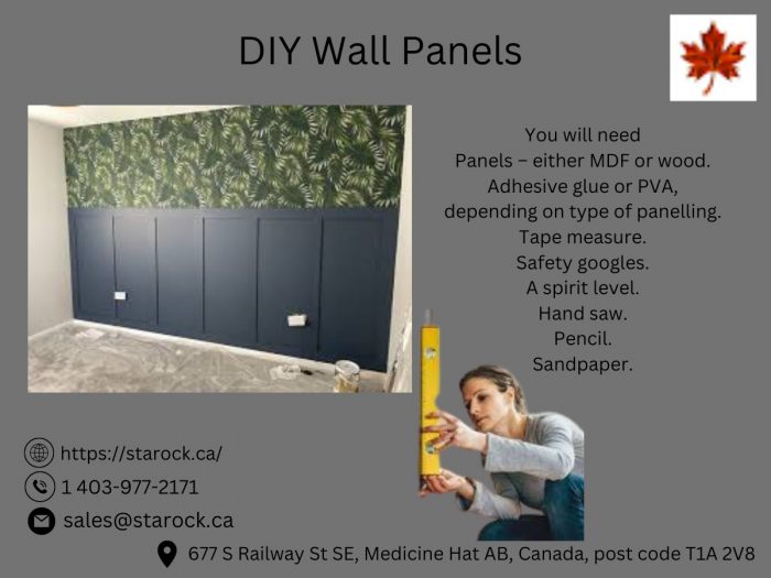 DIY Wall Panels | Starock | Canada