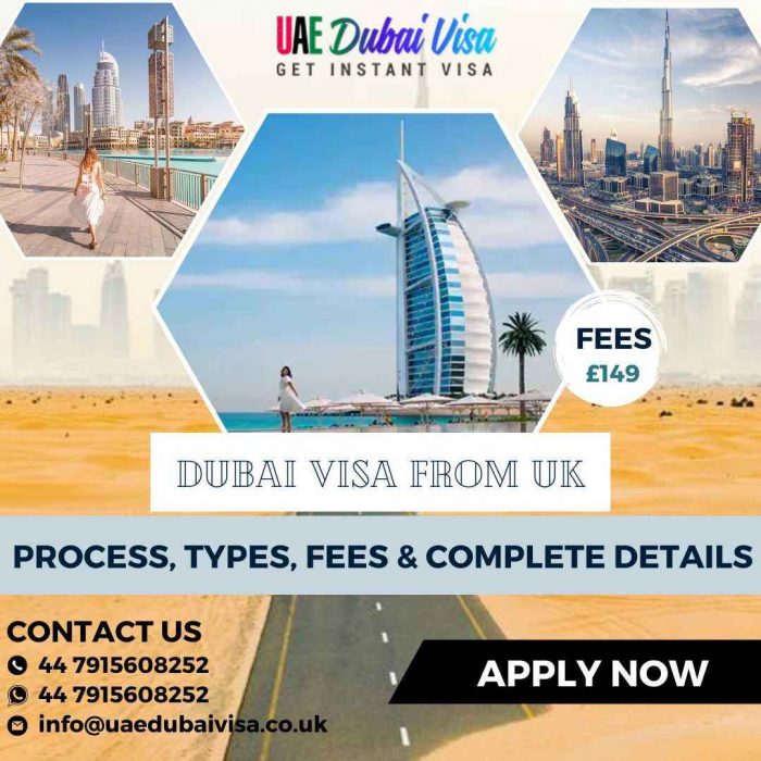 Dubai Visa From UK – Process, Types, Fees & Complete Details