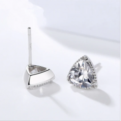 Embrace the timeless beauty of silver earrings