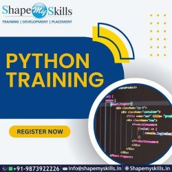 Enhance Your Skills in Python Training at ShapeMySkills