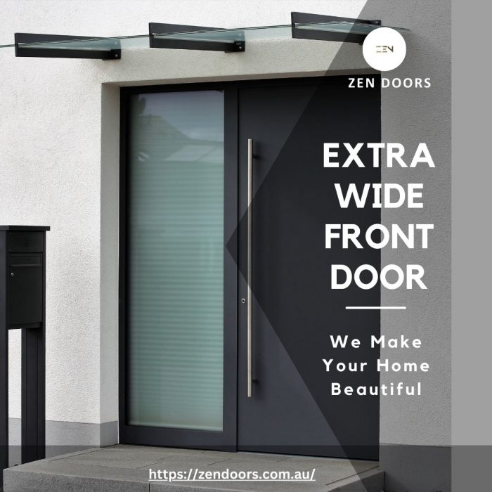 Upgrade Your Entrance with an Extra Wide Front Door!