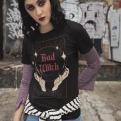 “Bad Witch Crystal Ball” T’shirt