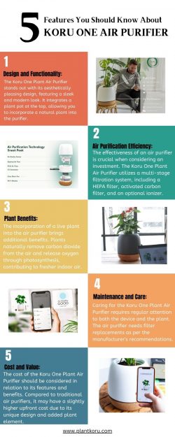 5 Features You Should Know About Koru One Air Purifier