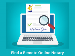 Find a Remote Online Notary | Notarize Genie