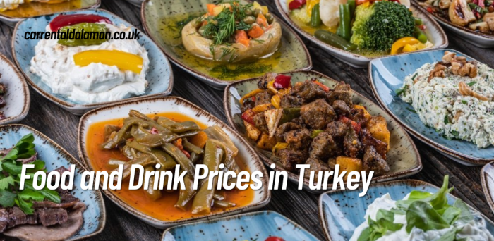 Food and Drink Prices in Turkey