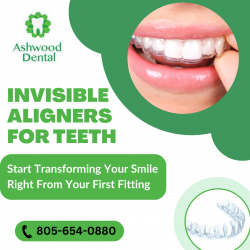 Get Teeth Straightening with Invisible Aligners