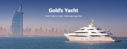 Gold’s Yacht – Yacht Rental Dubai