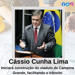 Governador Cássio Cunha Lima iniciará construção