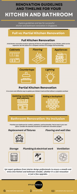 Guidelines and Timeline for Renovating Your Kitchen and Bathroom