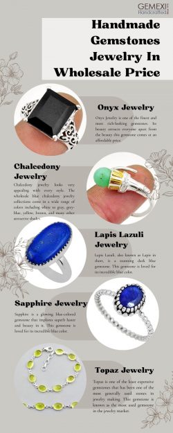 Handmade Gemstones Jewelry In Wholesale Prices