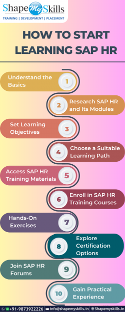 How to Start Learning SAP HR Training at ShapeMySkills