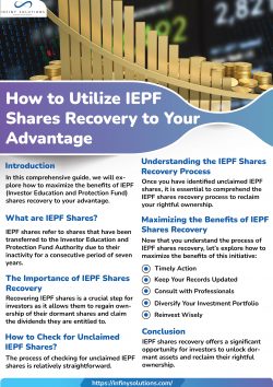 How to Utilize IEPF Shares Recovery to Your Advantage