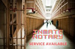 Inmate notary service