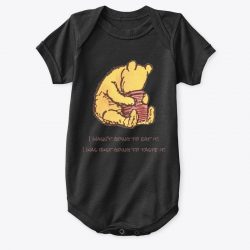 Winnie the Pooh Onesie with Quotes