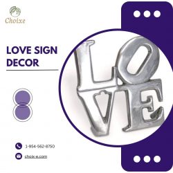 Love sign decor