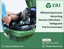Efficient Electronic Recycling Service | ERI Direct – Safeguard the Environment