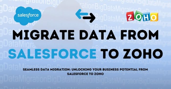 Migrate Data from Salesforce to Zoho