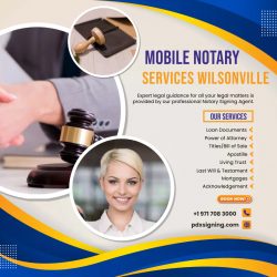 Mobile Notary Service Wilsonville