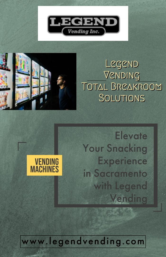 Healthy food vending machines
