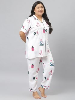 Shop Stylish Plus-Size Night Suit for Comfortable Nights