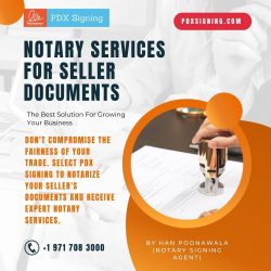 Notary Services For Seller Documents