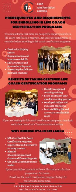 Prerequisites and Requirements for Enrolling in Life Coach Certification Programs
