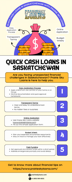Unlock Financial Freedom with Rapid Cash Loans in Saskatchewan | Prairie Sky Loans