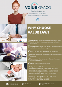 Wood Buffalo Real Estate Lawyers | Trusted Legal Services in Alberta