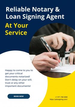 Reliable Notary & Loan Signing Agent