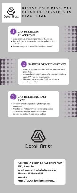 Revive Your Ride: Car Detailing Services in Blacktown