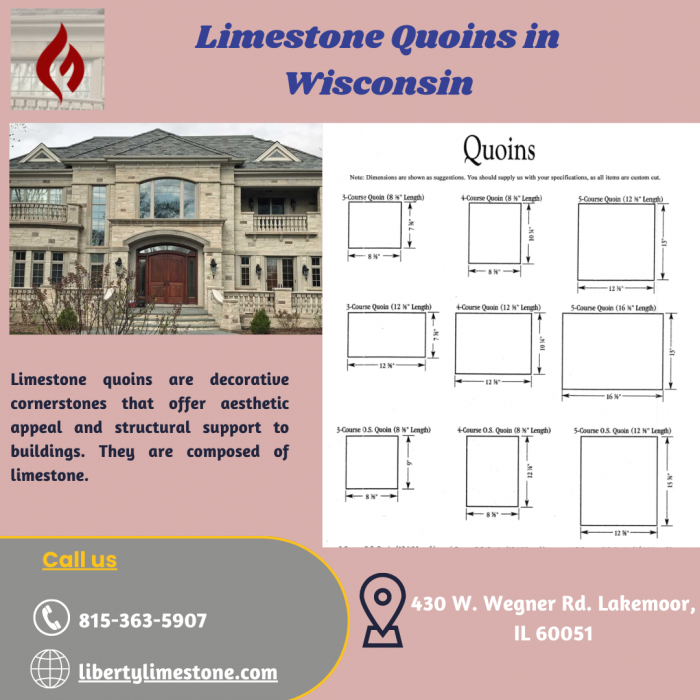 Searching the Best Quality Limestone Quoins in Wisconsin