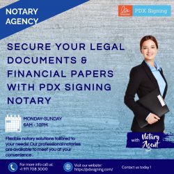 SECURE YOUR LEGAL DOCUMENTS & FINANCIAL PAPERS WITH PDX SIGNING