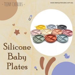 Teeny Cherubs- Silicone Baby Plates in Australia