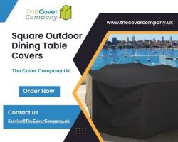 Square Outdoor Dining Table Covers – The Cover Company UK