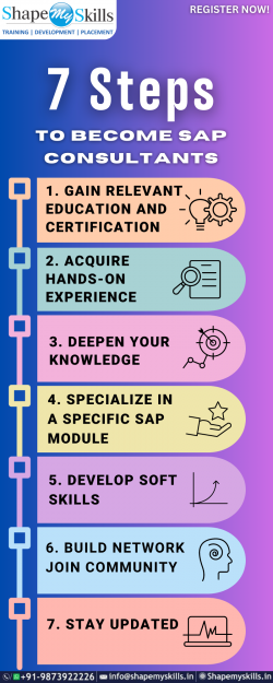 7 Steps: To Become SAP Consultants