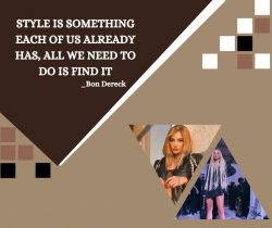 Bon Dereck: Style is something each of us already has