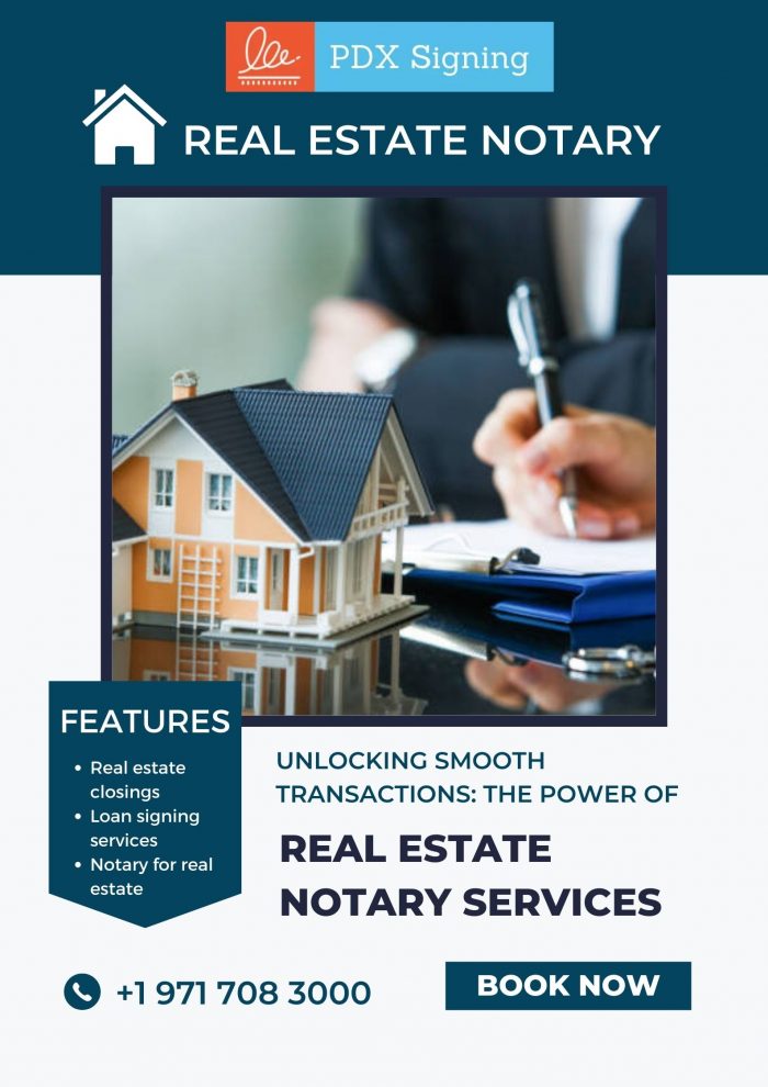 The Power Of Real Estate Notary Services