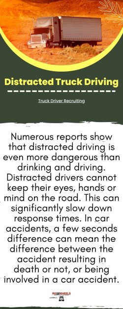 Truck Driver Recruiting – Distracted Truck Driving