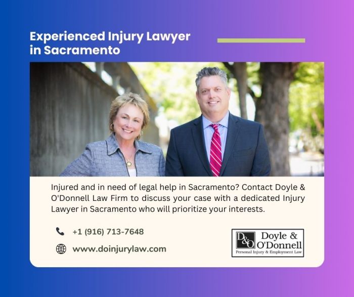 Expert Injury Lawyers in Sacramento: Get the Compensation You Deserve!