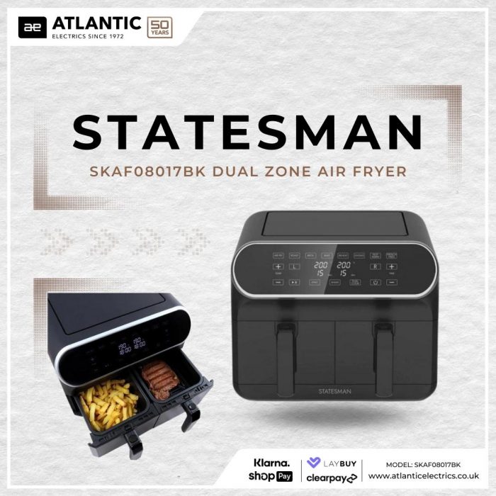 Unleash Your Culinary Creativity with the Statesman Dual Zone Air Fryer