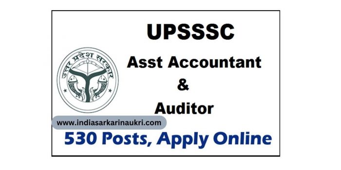 UPSSSC Auditor And Assistant Accountant Recruitment 2023