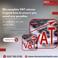 Get Your VAT Tax Return Done Right: MSCO Accountants