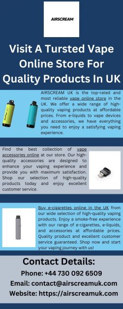 Browse The Best Vape Online Store In UK