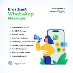Maximize Your Business Potential with Happilee Integration: Unlimited WhatsApp Broadcasting, Aut ...
