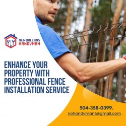 Enhance Your Property with Professional Fence Installation Service
